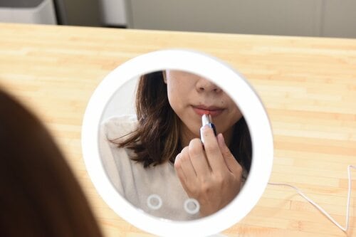 9位: お宝ワールド「LEDライトミラーファン」 女優ミラーおすすめ イメージ