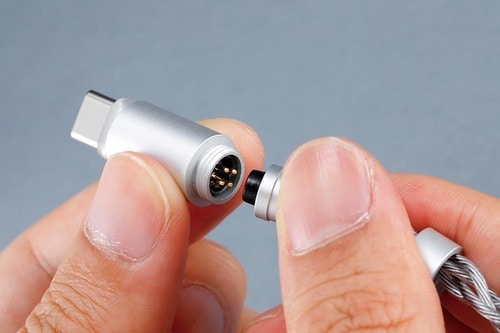 端子部分は着脱式 USB-Cイヤホンおすすめ イメージ2