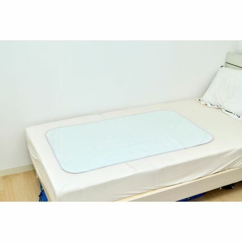 おねしょシーツおすすめ アカチャンホンポ [ミニサイズ]洗濯機で洗える防水シーツ グリーン イメージ2