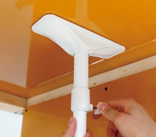 震度7でも床ズレしない! 「突ぱり耐震ポールミニ」 イメージ3