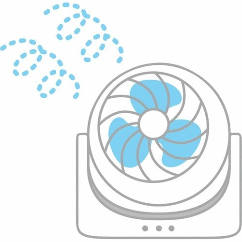 空気の循環が目的の製品 扇風機おすすめ イメージ