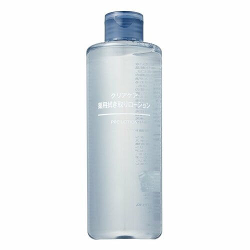無印良品「クリアケア薬用拭き取りローション 300ml(医薬部外品)」 拭き取り化粧水おすすめ イメージ