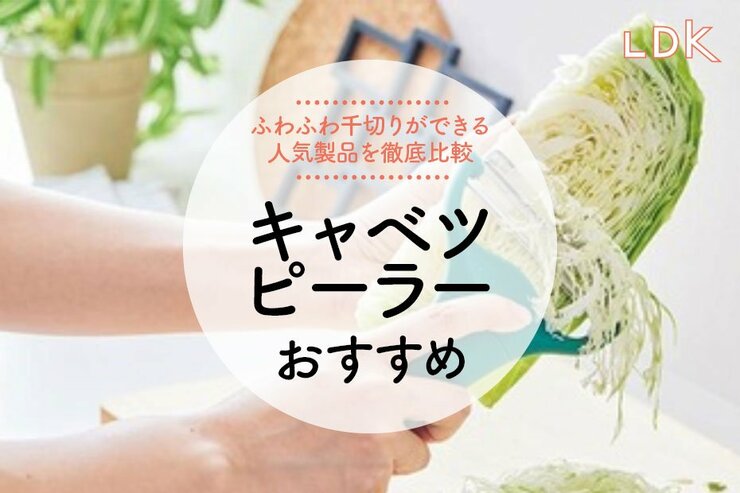 キャベツピーラーのおすすめ。LDKがプロと人気商品を比較