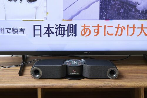 結果:喋る声はちゃんと聞こえるもののザラザラ音が気になる テレビ用スピーカーおすすめ イメージ