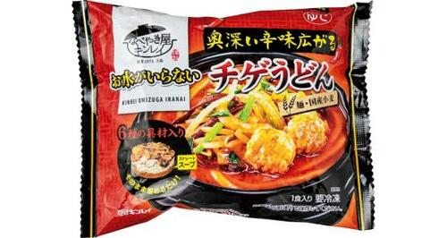 キンレイ:お水がいらない チゲうどん:冷凍食品