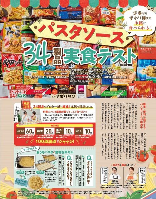 LDKと専門家が美味しいパスタソースを調査 パスタソースおすすめ イメージ