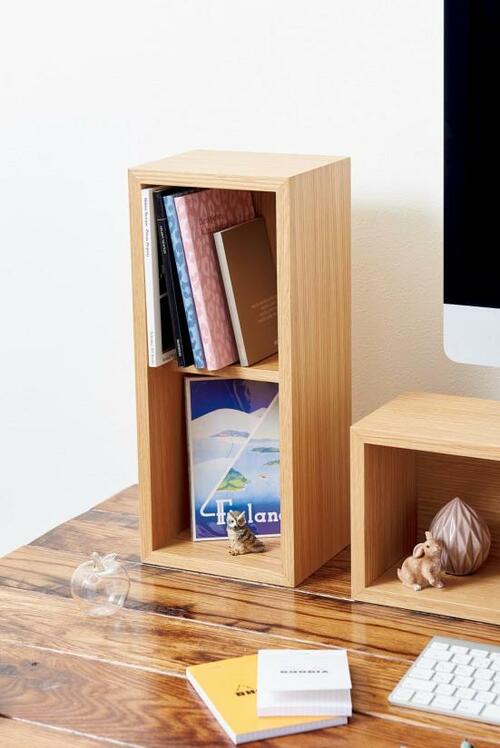 その1：パソコンまわりの収納無印の壁付け家具を代用でスッキリ イメージ5