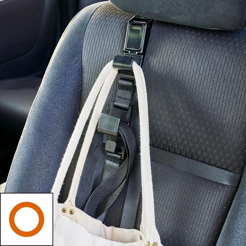 掛けたい荷物の持ち手に合わせて使い分けできる 車のシートフックおすすめ イメージ