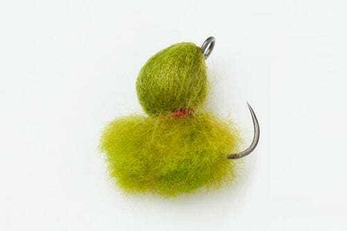 吸水後に重くなって飛距離が出るダイワの「鱒ノ華」 イメージ