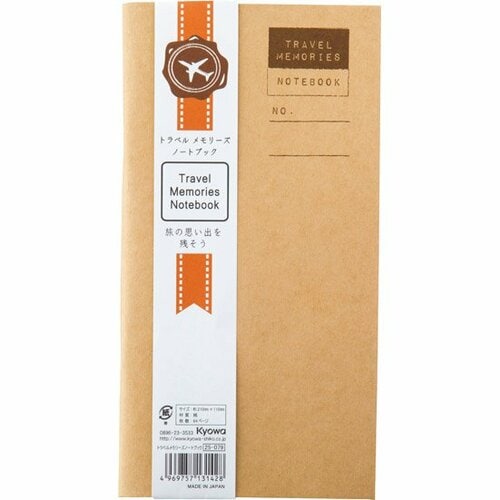 セリア:トラベルメモリーズノートブック:ノート