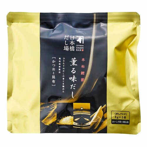 味噌汁におすすめのだしパックおすすめ にんべん 日本橋だし場 本枯鰹節薫る味だし(かつおと昆布) イメージ