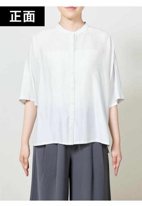 薄手でやわらかく着膨れしにくい 無印良品ファッション　おすすめ イメージ