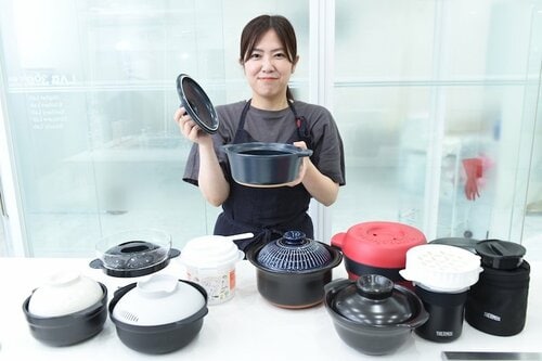 電子レンジで炊飯できる器を料理家とテスト 料理家が選ぶ電子レンジ炊飯器おすすめ イメージ