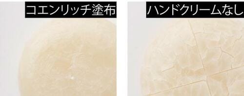水分の蒸発を防いで3時間後もうるおう! イメージ