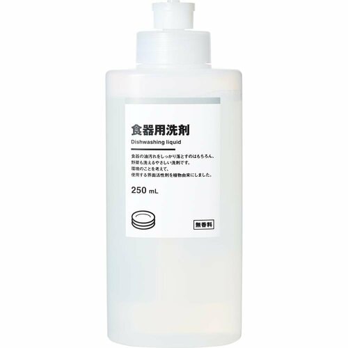 食器用洗剤おすすめ 無印良品 食器用洗剤 イメージ