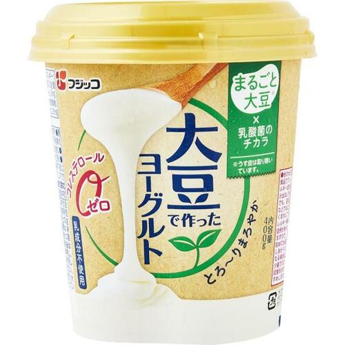 フジッコ 「大豆で作ったヨーグルト」は甘みと酸味が○ 豆乳ヨーグルトおすすめ イメージ