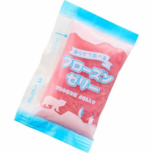 凍らせて食べるゼリー/シャーベットおすすめ オーイズミ下仁田 凍らせて!フローズンゼリー いちご味 イメージ2