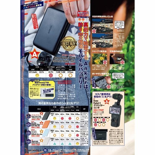 「邪魔にならない」が新定番に！厚さ9mm以下が続々登場 極薄モバイルバッテリーおすすめ イメージ