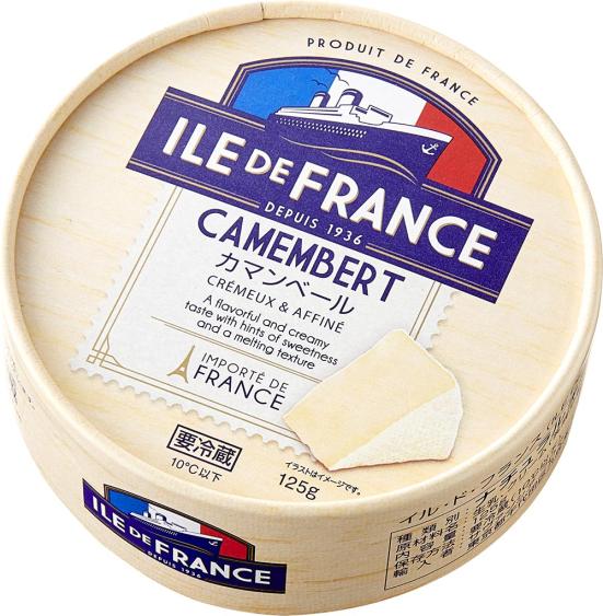 イルドフランス:カマンベール:チーズ