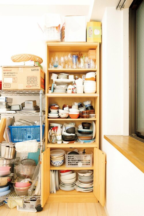 詰められるだけ詰まった パンパンの食器棚は卒業！ イメージ