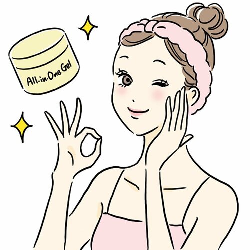 メリット3：超忙しいときもパパッと保湿できて時短 プチプラオールインワンおすすめ イメージ