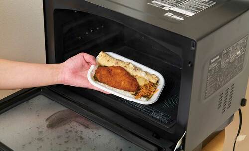 ［弁当］：オートがない食品は調整が必要です オーブンレンジおすすめ イメージ