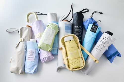 日傘のおすすめランキング 商品集合写真