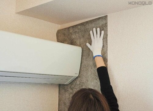1：面倒なほうから貼り始める 寝室をおしゃれに大改造おすすめ イメージ