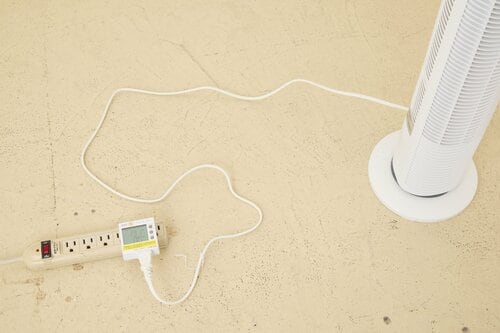 テスト5:消費電力 タワーファンおすすめ イメージ
