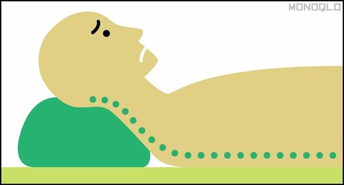 高さが最適ではない場合 高さ調整枕おすすめ イメージ