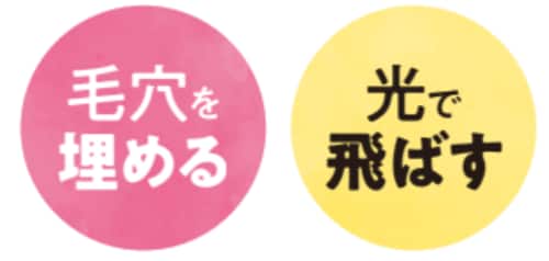 毛穴レス製品は2パターンある 毛穴カバー下地おすすめ イメージ