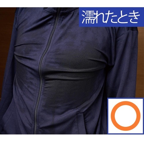 濡れたときの着心地：変色・透けが気になりにくい ラッシュガードおすすめ イメージ
