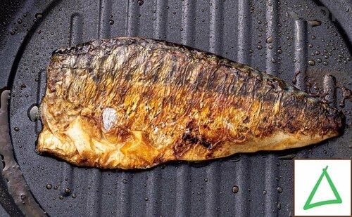 全体に焼き色が付きすぎ端はカリッとした 電子レンジ魚調理器おすすめ イメージ