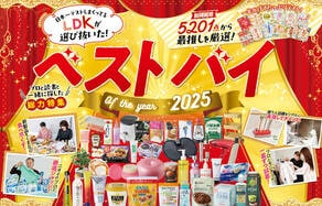 【2025年の最推し】絶対買うべき感動のいいもの大発表！ LDK ベストバイ・オブ・ザ・イヤー