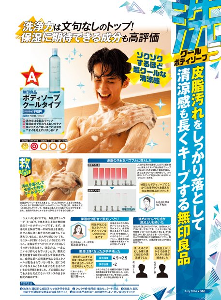 クールボディソープとは? クールボディソープおすすめ イメージ