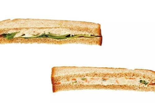ツナサンド? ポテトサラダサンド? 美肌になるのはどっち? 美肌になる食事おすすめ イメージ