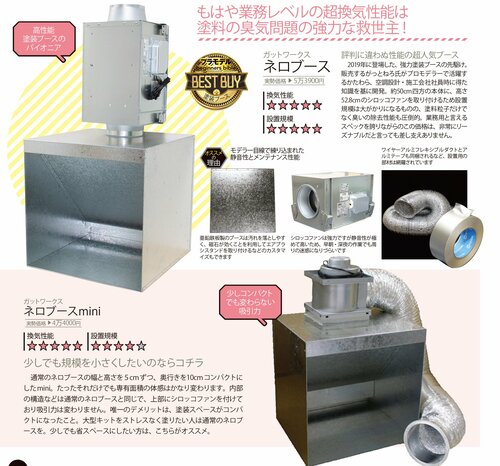 塗装ブースのメリットは? 塗装ブースおすすめ イメージ