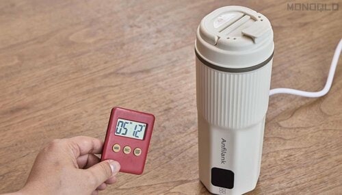 1：沸騰のはやさ タンブラー型電気ケトルおすすめ イメージ
