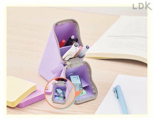 入る量はたっぷりなのに場所を取らない イメージ2