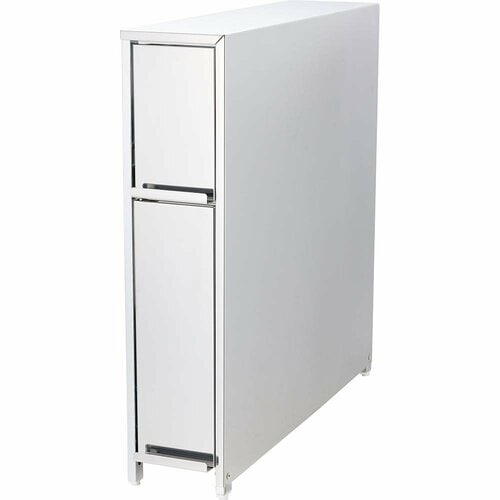 調味料ラックおすすめ dinos ステンレス製 大量スパイスステーション2段 イメージ1