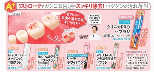 歯ブラシの殿堂入りは? イメージ