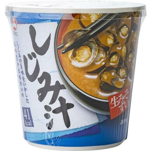 9位: 旭松食品「カップ生みそずいしじみ汁」|だしのうま味が強い味わい イメージ