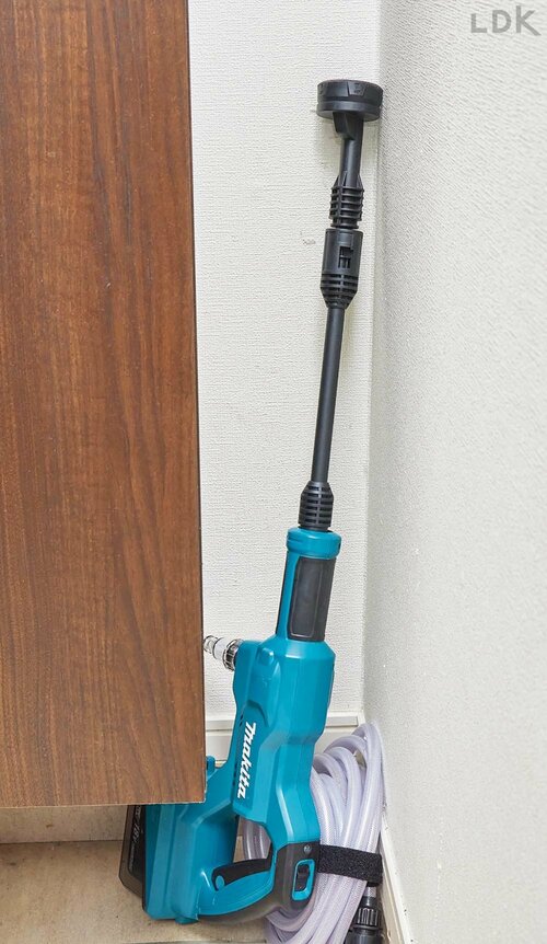 感動ポイント:飛び散りが少なく狙った場所に当てられる LDKベストバイコードレス高圧洗浄機おすすめ イメージ3