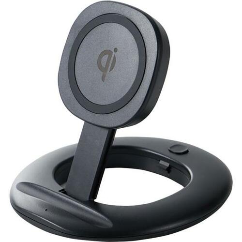 3COINS「ワイヤレスチャージャー コンパクトスタンド」 イメージ