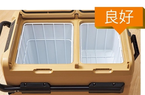 冷蔵・冷凍の使い分けができる2部屋構成 イメージ