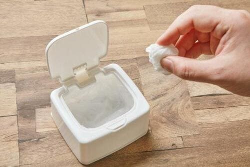 その8： ワンプッシュ小物ケース卓上ゴミ箱として利用して イメージ