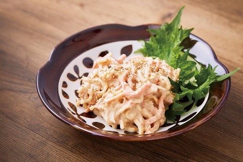 レシピ1：干し大根・にんじんのみそヨーグルトあえ 干し野菜の作り方おすすめ イメージ