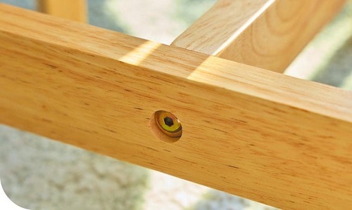 ココが買い：ネジが目立ちにくく安っぽくない LOWYAの家具おすすめ イメージ