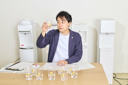 【水のおいしさ】若干ザラつきのある味わい 浄水型ウォーターサーバーおすすめ イメージ