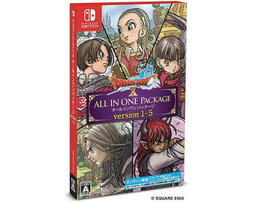 ニンテンドースイッチのRPGおすすめ スクウェア・エニックス ドラゴンクエストⅩ オールインワンパッケージ version 1-5 Switch イメージ1